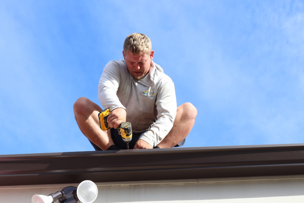 Commercial gutter installation services by top 904 gutters serving southeast georgia and northeast florida including Yulee, Florida.