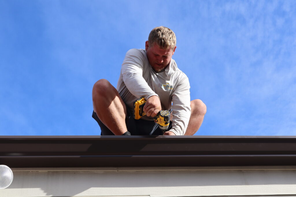 Commercial gutter installation services by top 904 gutters serving southeast georgia and northeast florida including Yulee, Florida.