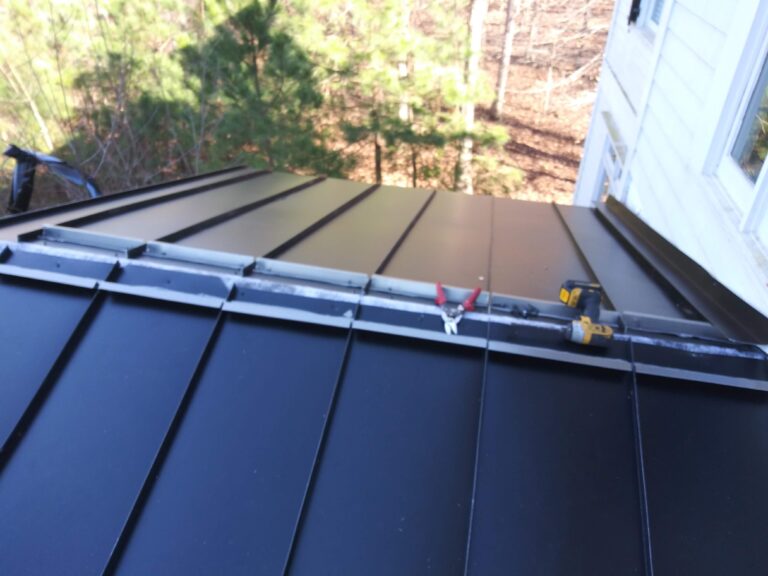 Standing Seam Metal Roofing - Top 904 Gutters